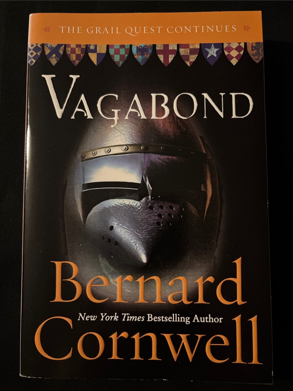 “Vagabond” from The Grail Quest by Bernard Cornwell - Paperback Book